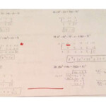 10 Math 11 Long And Synthetic Division Worksheet In 2020 Synthetic