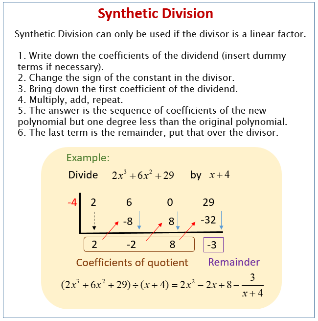 30 Synthetic Division Worksheet With Answers Pdf Worksheet Project List
