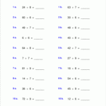 80 Easy Math Worksheets For Grade 3 Free Worksheet