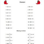 9 Multiplication And Division Worksheet Templates Samples PDF