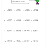 Divide 4 digit Numbers With Fraction Remainders Division By URBrainy