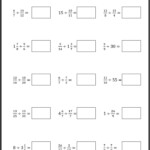 Dividing Fractions Worksheets Dividing Fractions Worksheets