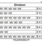 Division Sharing Equally Picture Division 14 Worksheets FREE