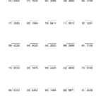 Division With Remainders As Fractions Worksheets Free Worksheet