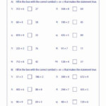 Estimation Worksheets For 3rd Grade Multiplication Using Estimation