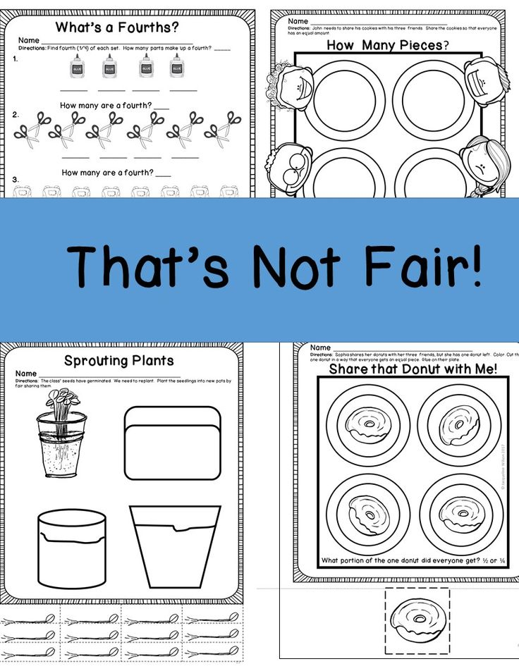 Fair Share Or Equal Parts Teaching Fractions Social Studies 