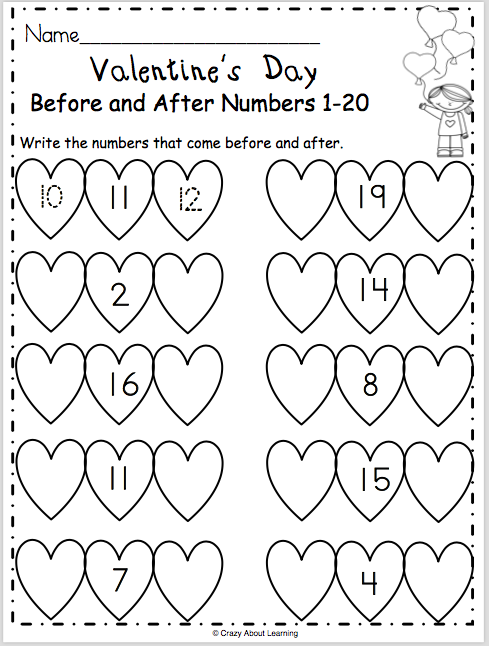 Free Valentine s Day Math Worksheet Made By Teachers