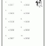 Grade 7 Long Division Sums Division Worksheet Long Division One