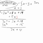 Integral Using Long Division YouTube