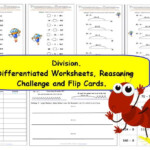KS2 Y3 Division Differentiated Worksheets Remainders Reasoning