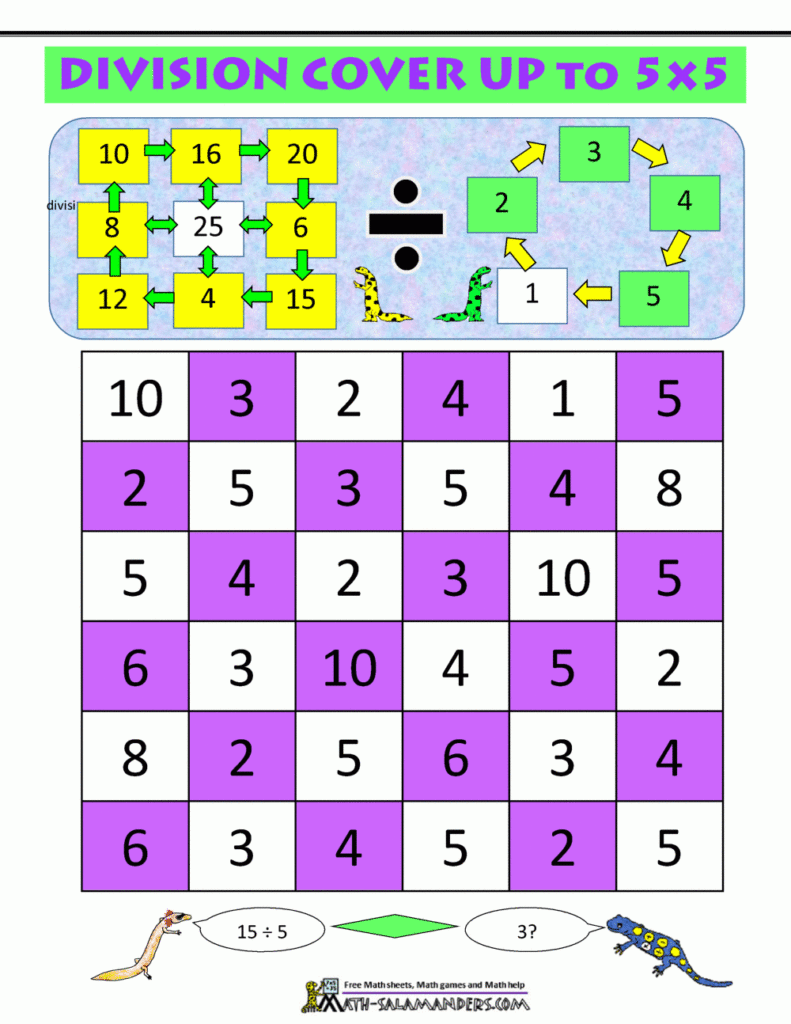 Math Division Games