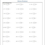 Math Division Worksheets 5th Grade For Kids