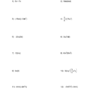 Multiplying And Dividing Exponents Worksheet Printable Worksheets And