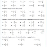 Multiplying And Dividing Fractions Dividing Fractions Worksheets
