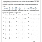 Multiplying Dividing Fractions Worksheets Fractions Worksheets