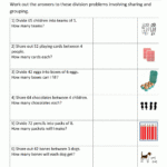 Problem Solving Involving Division Worksheets For Grade 2 Example