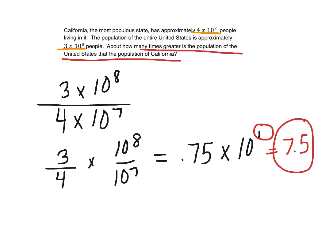 Scientific Notation Division Word Problems Worksheet Multiplying And