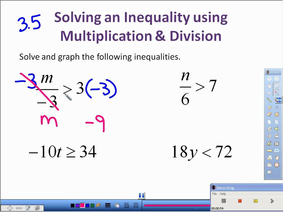 Solving One Step Multiplication And Division Equations Worksheet 