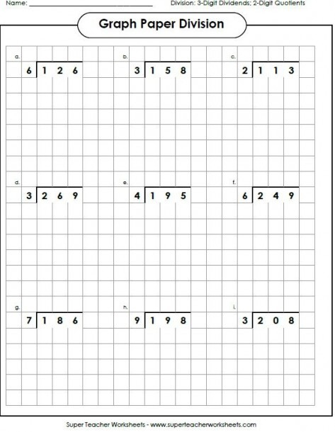 Super Teacher Worksheets Long Division