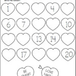 Valentine Math Worksheets For Preschool Valentine Math Worksheet