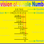 Word Problems On Multiplication And Division Of Whole Numbers Example