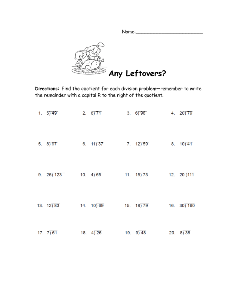 12 Super Teacher Worksheets Division Worksheeto