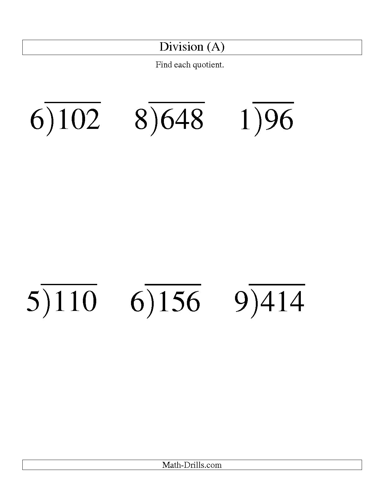 13 2 Digit Division Worksheets Math Worksheeto - Divisonworksheets.com