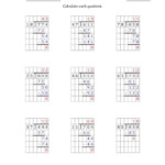 3 Digit By 2 Digit Long Division With Grid Assistance And Prompts And
