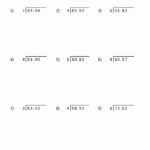 4 Worksheet Free Math Worksheets Fifth Grade 5 Grade 5 Division