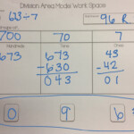 4th Grade Division Area Model Math Elementary Math Math 4th Grade