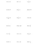 5 Diy Single Step Equation Worksheet Markdrum Tracks