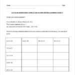 9 Multiplication And Division Worksheet Templates Samples PDF