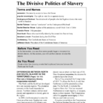 Alexis RUIZ Worksheet The Divisive Politics Of Slaver Name