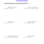 Algebra 1 Worksheets Monomials And Polynomials Worksheets Long
