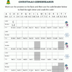 Christmas Division Worksheets AlphabetWorksheetsFree