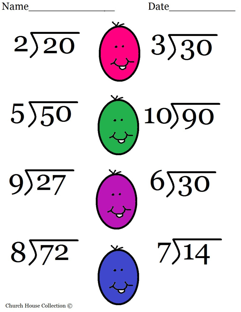 Church House Collection Blog Easter Math Worksheets For Kids