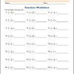Dividing Fractions Dad s Worksheets
