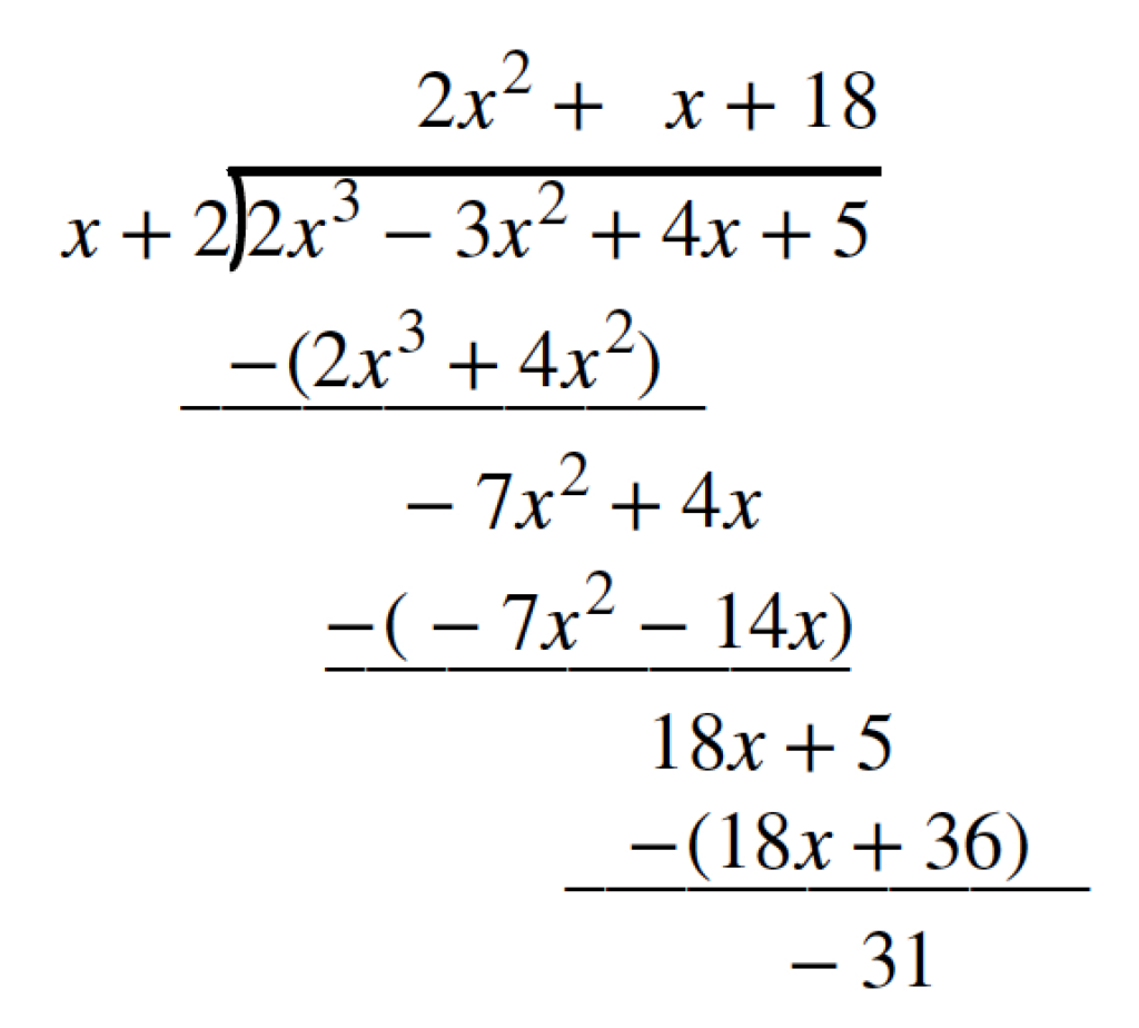 Dividing Polynomials Worksheet Db excel