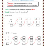 Division As Repeated Subtraction Activity