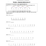 Division Using Number Line Worksheet Grade 2 Jerry Tompkin s English