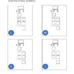 Division With Regrouping Worksheet