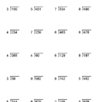 Division Worksheets Grade 6 Multiplication Division Worksheets Free