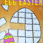 Easter Division Egg Shaped Puzzles These Puzzles Are Perfect For Math