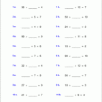 Free Printable Worksheets For 4th Grade 3rd Grade Division Table