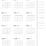 Lattice 3 By 2 Math Worksheet With Answer Key Printable Pdf Download
