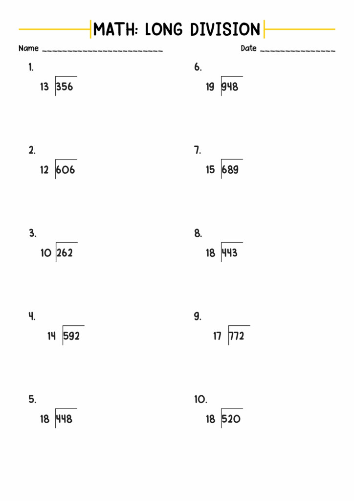 Long Division Two digit Divisor And A Three digit Quotient With No