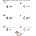 Long Division Worksheet Have Fun Teaching