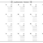 Long Division Worksheet Part Ii With Answer Key By Teach December
