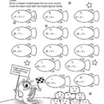 Math Worksheet Relating Multiplication Division The Mailbox