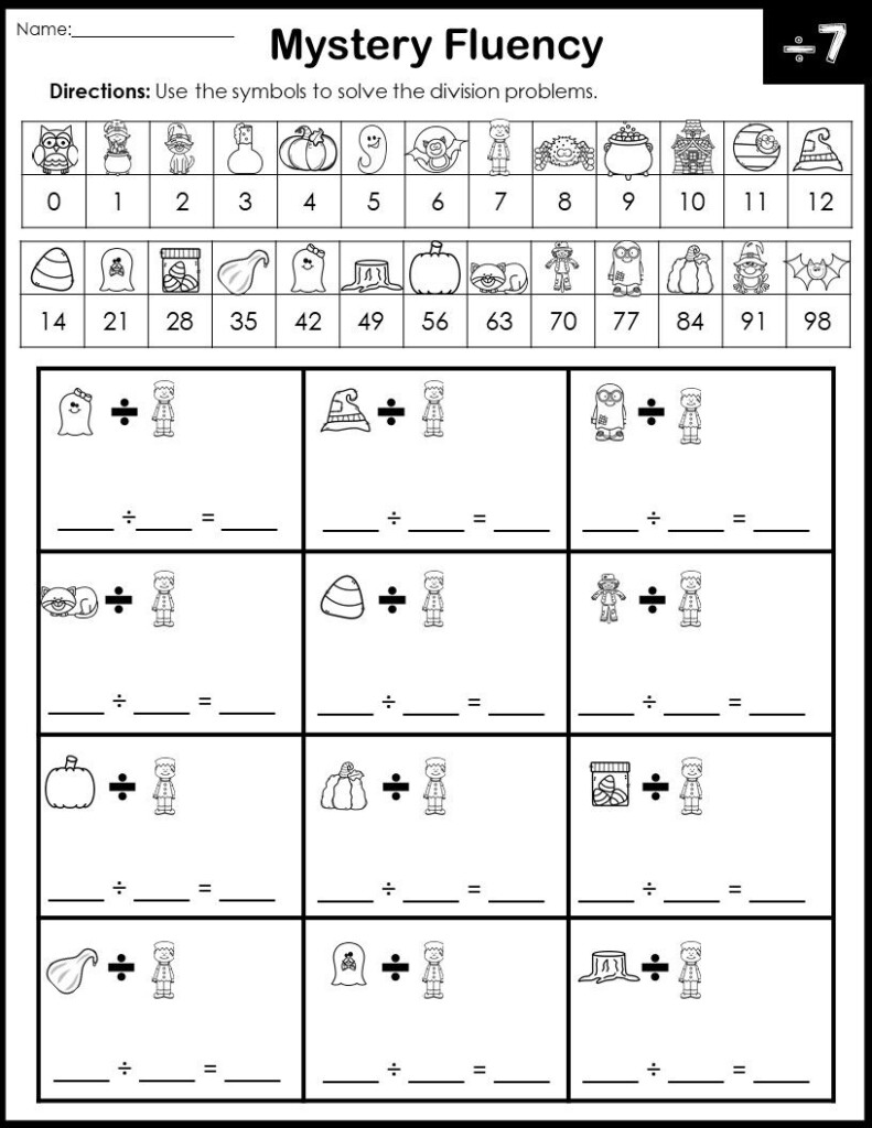 Multiplication And Division Fluency Worksheets Deb Moran s 